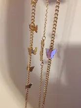 Conjunto de tobilleras de mariposa rosa para mujer, tobillera con letra dorada, cadena de Ángel, pulsera de tobillo para pie, joyería de playa de verano