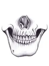 Hoja de piel lisa para práctica de tatuajes, Kit de suministro de agujas de máquina, 20x15cm, 1 Uds.