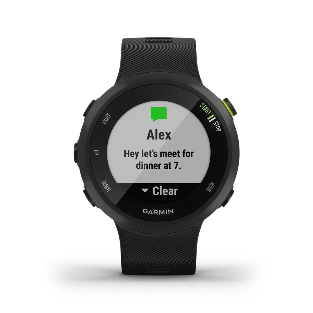 Смарт часы Garmin Forerunner 45 Black 010 02156 15 официальная гарантия 1 год GPS спорт бег кардио