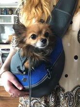 Bolsa de viaje para mascotas, bolsas de mensajero portátiles de malla transpirable para gatos y perros, accesorios para chihuahua