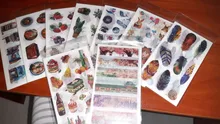 Washi-etiqueta adhesiva decorativa Kawaii para álbum de recortes, pegatinas de papelería para niña, ballena, flores, álbum diario, bricolaje, 6 hojas/paquete