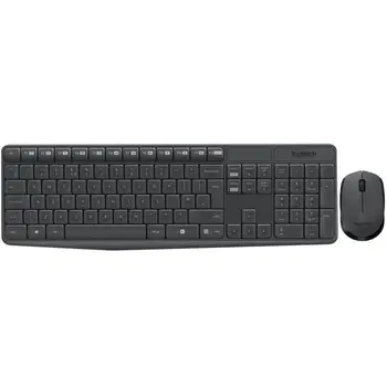 

Kit Keyboard and mouse LOGITECH MK235-Wireless-QWERTY-USB Receiver