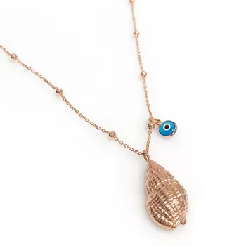 

New Sea Shell Silver-Plated Pendant