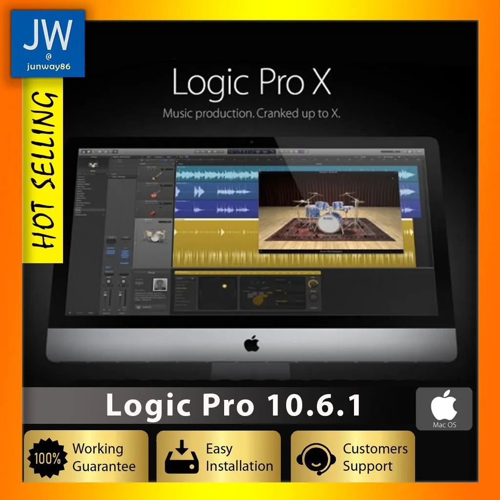 Venta Logic Pro X 10.6.1 para MacOsx (actualización de Diciembre de 2020 compatible con gran Sur) YDwpebgV5Zz