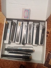 Lathe Turning-Tool-Holder Carbide-Inserts Boring-Bar 12mm Shank with for Operations 9set