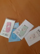 (4 unids/lote) lindo unicornio marcador con imán de dibujos animados papelería creativo Mini Clip de libro carpeta