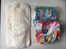 Happyflute-cubierta de pañal de tela ecológica para recién nacido, diseño de PUL a presión, gancho y bucle
