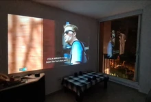 Beamer Projector Smartphone Video-Laser Byintek K20 Android Home Theater Full-Hd 4K LED