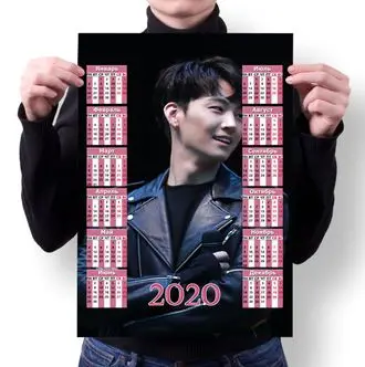 Календарь настенный на 2020 год GOT7 №67 А3|Календари| |