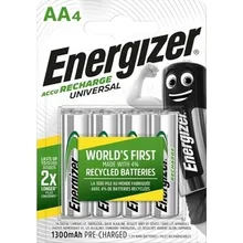 Аккумулятор ENERGIZER Universal NH15/AA 1300 BP4 Pre-Ch(4 шт) 1,2V