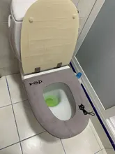 Toilet Cushion Lid-Cover Access Warm Plush Soft Closestool Zipper Winter Thicken Universal