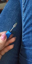 Dmoley-broca de carburo de tungsteno para manicura, accesorio de equipo de arte de uñas, pulidor de limas