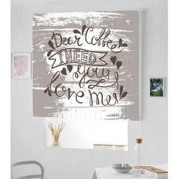 

Blind Iroa Digital Kitchen Dear Coffe! ROLLER BLINDS TRANSLUCENT! (100X170)