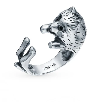 

Silver ring with cubic zirconia sunlight sample 925