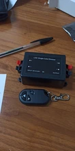 LED Single Color Dimmer 3 Key RF Remote Control Wireless LED Controller 12V 24V DC 8A