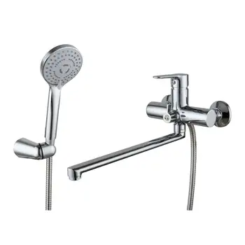 

Bath mixer sensea Nory with long excess single lever color Chrome