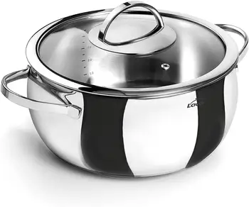 

Lacor-79028-pan with cover Belly 28 cm. S. Steel