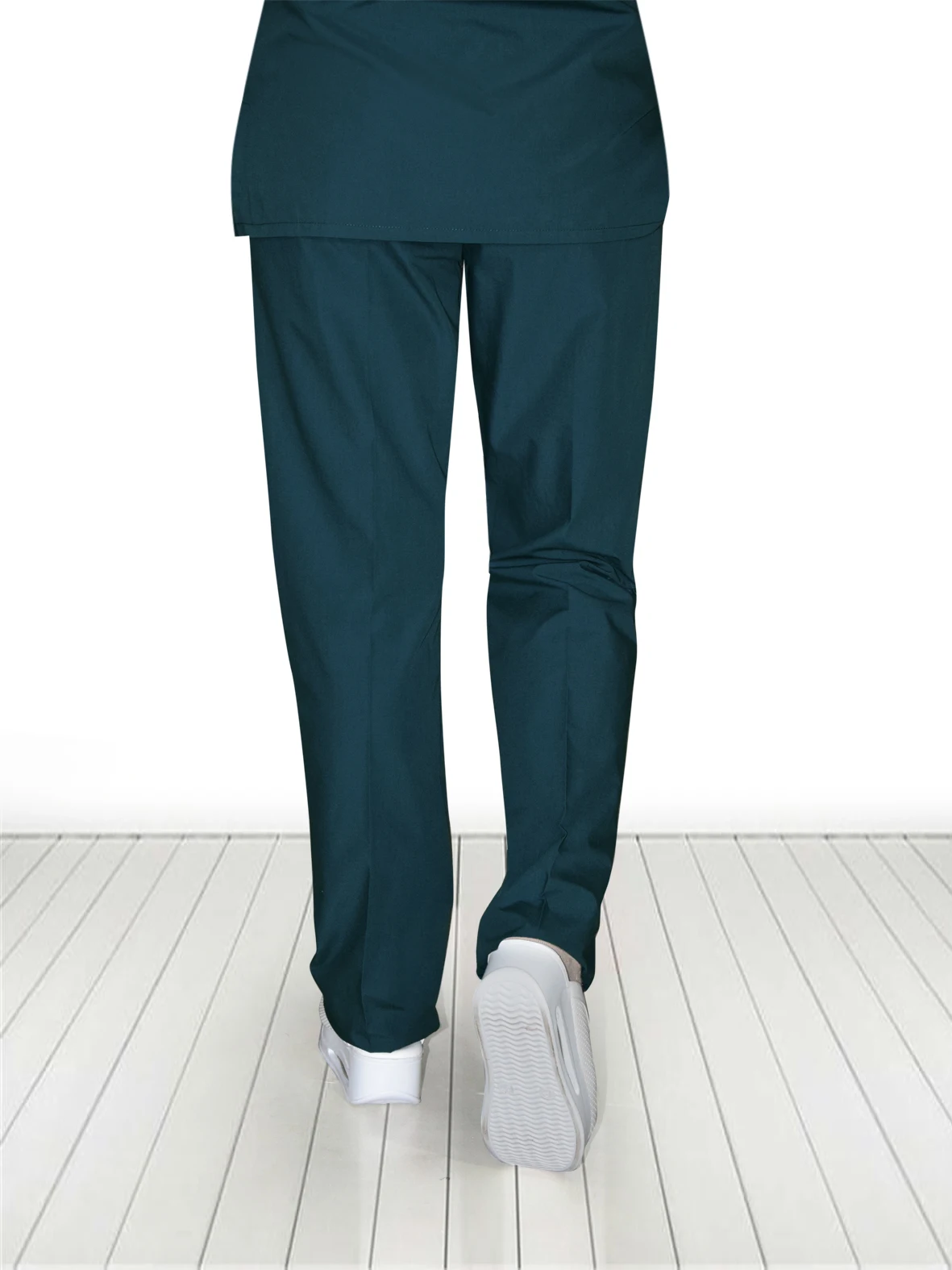 Dark Green Color Bottom Pants Alpaca 