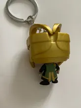 LLavero de Marvel The Loki de Los Vengadores para niños, figuras de acción, juguete con caja