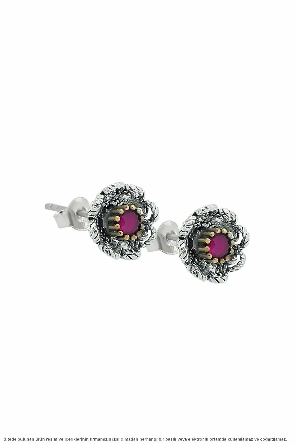 

Silver Flower Filigree Lady Earrings
