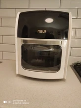 MIUI - Asador de Pollo Eléctrico 5 en 1, Horno de 360º MI-CYCLONE de 10L/12.7QT, Deshidratador Asador LED de gran capacidad, Freidora grande para uso doméstico