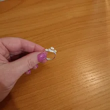 Anillos de flores de ciruela para mujer, de Color plateado, personalidad exagerada, tamaño ajustable