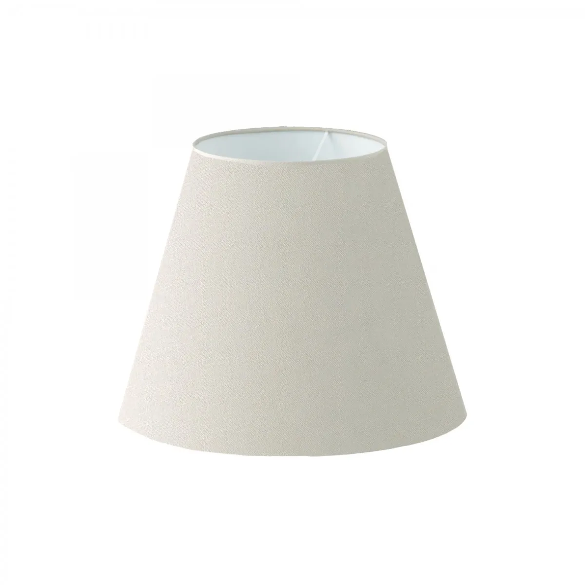 Lampshade Table Lamp Cream Cone Lampshade 25x15x20 Cm Decorative High Quality Special Lampshade Fabric and metal Inner Nes