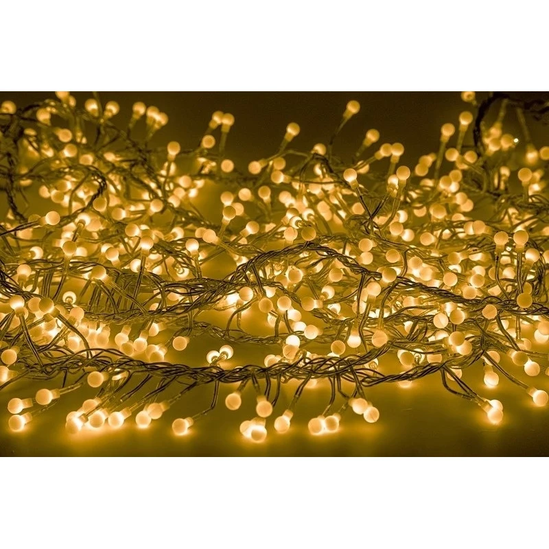 Цвет: желтый Светодиодная гирлянда Мишура NEON-NIGHT 8 режимов 3м 288 LED - Испускаемый цвет: Цвет: желтый