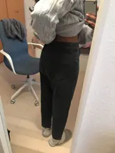 Pantalones vaqueros rectos de 9 puntos para mujer, anchos de Vaqueros cintura alta, de estilo de Hong Kong, longitud de la Torre del Joker, 2021