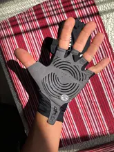 Giyo-guantes antideslizantes de Lycra para ciclismo, de medio dedo, para ciclismo de montaña o carretera
