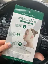 Vendaje adelgazante Facial para adelgazar, forma de correa para estiramiento, Reduce el doble mentón y rostro, masaje de banda para adelgazar, gran oferta