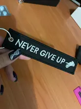 LLavero de novedad para quitar antes del vuelo, llaveros Bijoux para motocicletas y automóviles, etiqueta para llave Nuevo bordado