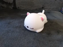 Bedside-Lamp Night-Light Touch-Sensor Remote Bedroom Baby Gift Rechargeable Silicone