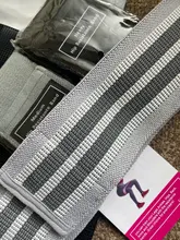 Bandas de resistencia para glúteos, gomas de tela para ejercicio, antideslizantes, para cadera, piernas, muslos, sentadillas profundas