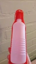 Botella de agua portátil de plástico para perros y mascotas, Bol plegable de viaje al aire libre, alimentador de agua potable, 250ml/500ml