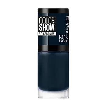 

MAYBELLINE COLOR SHOW LACA DE UÑAS 059 Navy CHIC MUJER