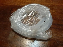 3 metros de calidad alimentaria de silicona transparente/tubo de manguera de 4 6 8 10 16 20mm de diámetro, manguera Flexible de goma manguera de gel de silicona cerveza tubo
