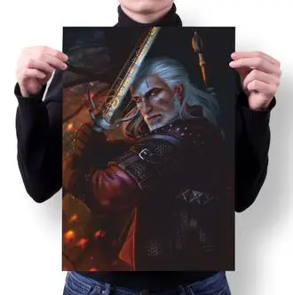 Плакат Witcher Ведьмак №3 А3 | Дом и сад
