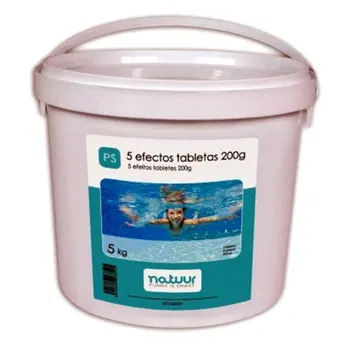 

CHLORINE 5 ACTIONS TAB 200 GRS 5 KGS