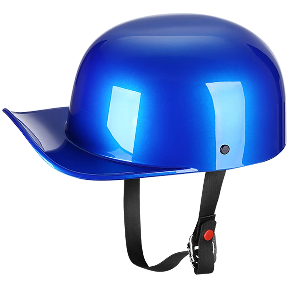 Baseball Motorcycle Helmet Retro Half 