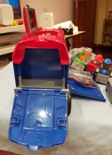 Coche de juguete de plástico de la Patrulla canina para niños, juguete de la Patrulla canina, autobús de rescate, modelo de figura de acción, regalo de cumpleaños