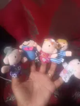 Plush-Doll Finger-Puppets Animals Hand-Cartoon Baby Theater Mini Children Educational