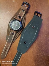 Jessingshow-Reloj de pulsera de cuarzo para hombre, cronógrafo de lujo, estilo Punk, de cristal azul, a la moda