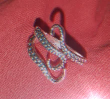 DoreenBeads-anillos de moda para hombre, Color plata, aleación de acero, estilo pulpo Vintage, Patrón Irregular, accesorios, 1 ud.