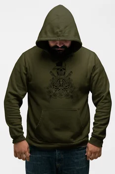 

Angemiel Wear Trial Green Men 'S Hooded Sweatshirt