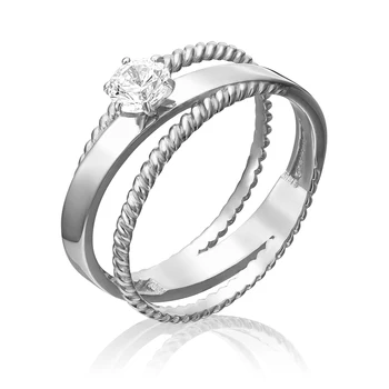 

585 sterling gold ring, Platinum brand, art. 01-5334-00-501-1120-38