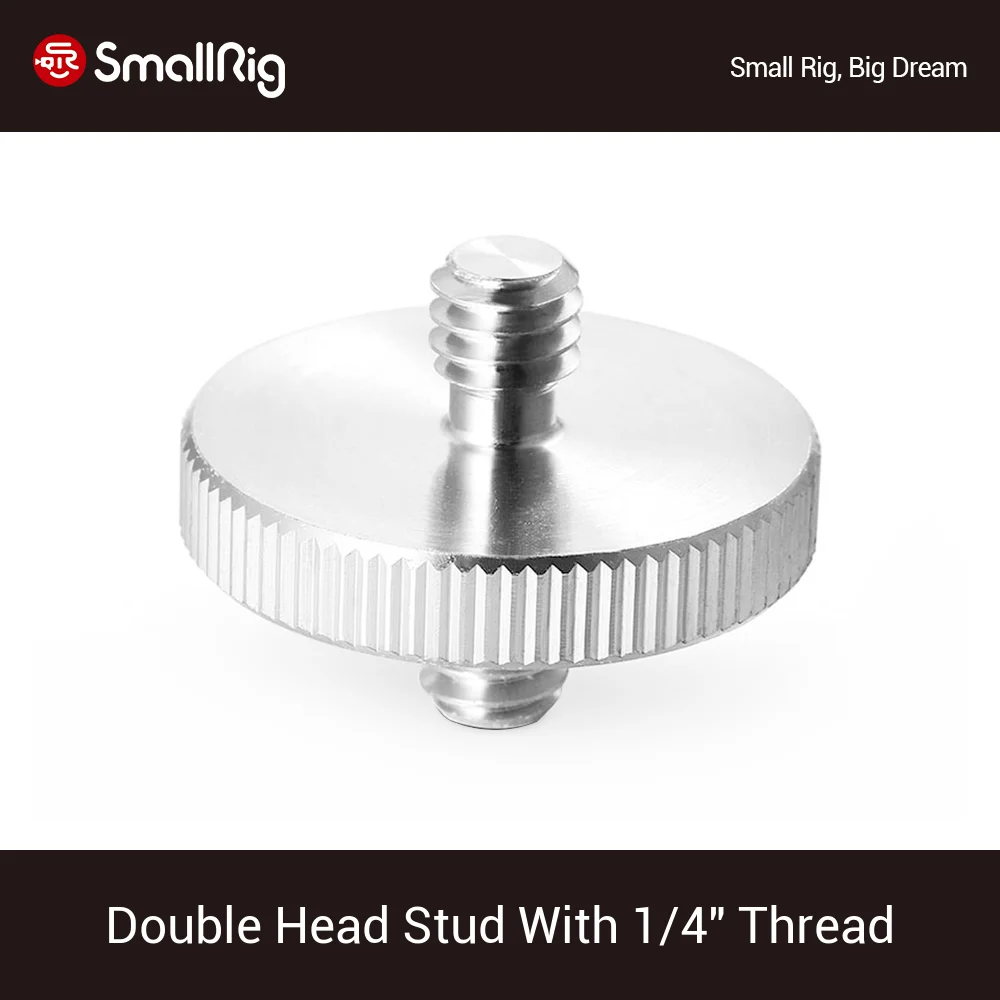 

SmallRig BIG Double Head Stud with 1/4" to 1/4" thread- 859