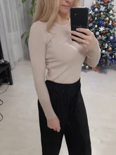 Suéter coreano mujeres suéteres de punto para las mujeres de manga larga básica suéter blanco de talla grande otoño mujer jerséis de punto, suéter XL