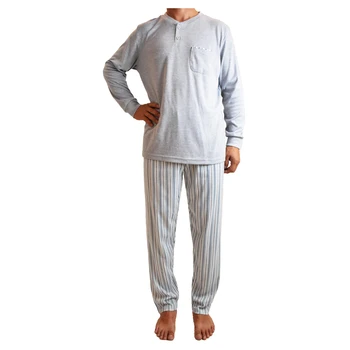 

Mini Kitty-Man Pajamas fat Cotton sets long pajama warm for winter, chic modern designing.