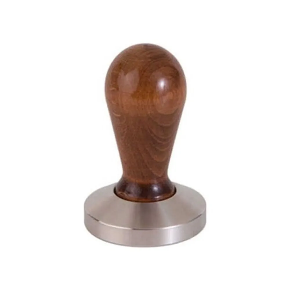 ESPRESSOLAR perfecto para Barista Montana, mango de madera de 53mm, acero inoxidable